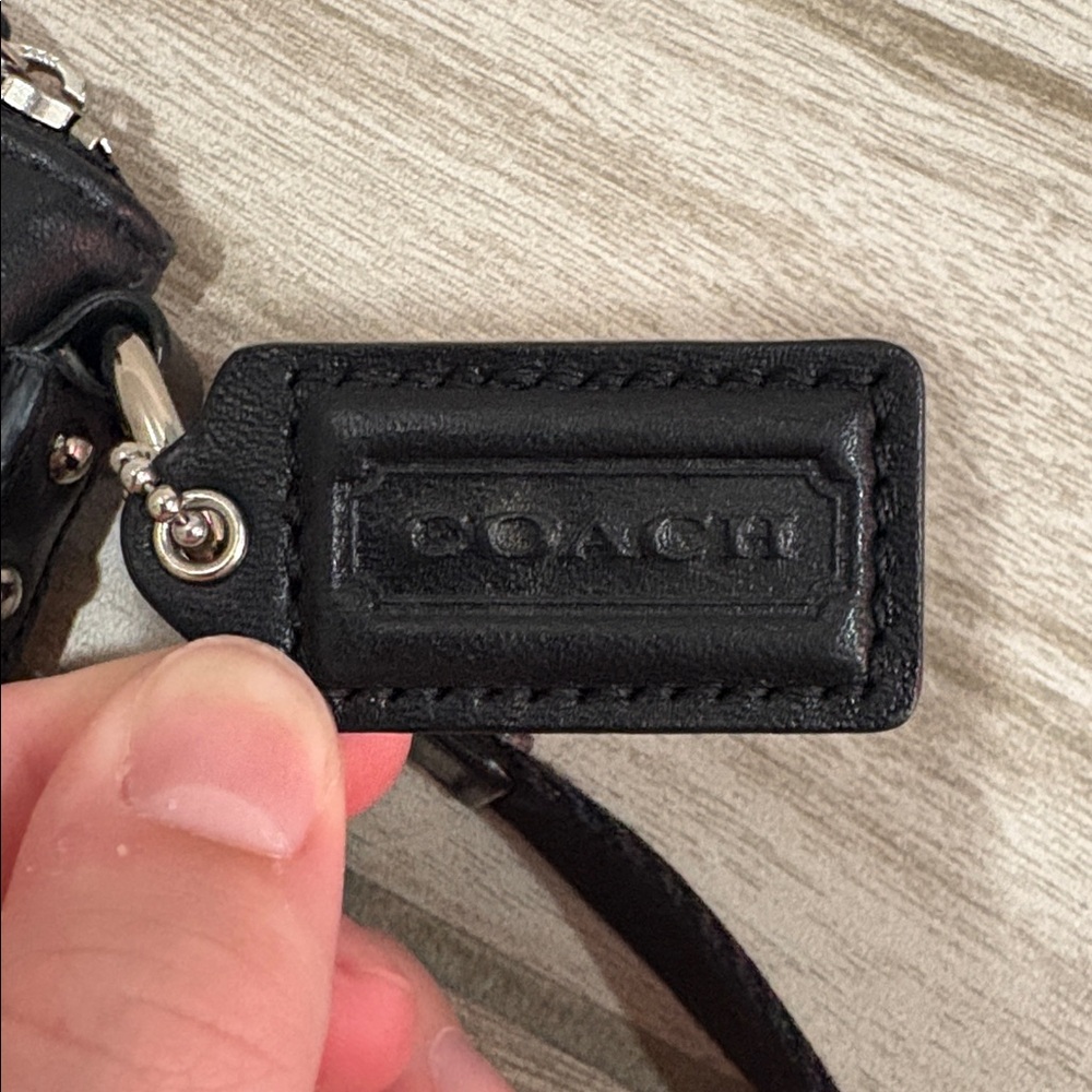 Coach Black Leather Crossbody Bag - Picture 4 of 4